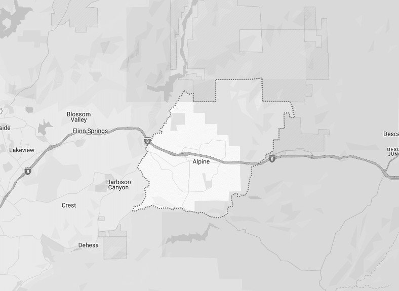 alpine map