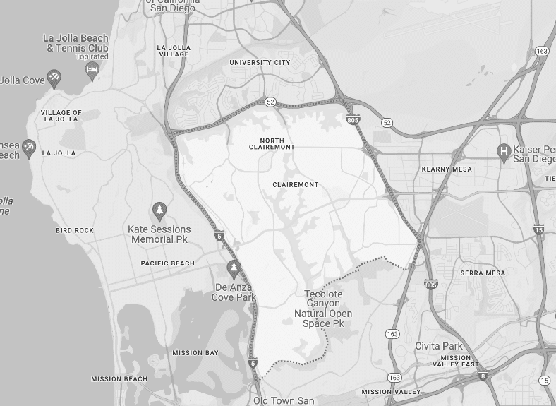claremont map