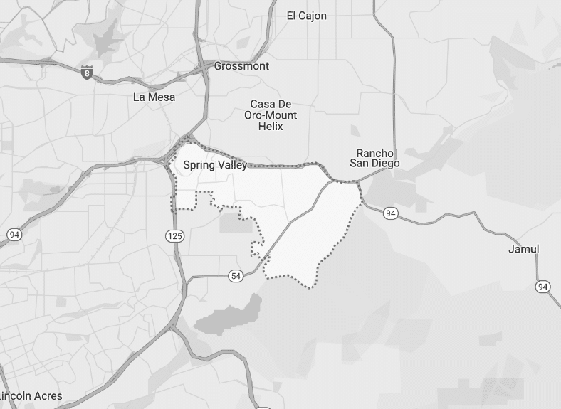 spring valley map
