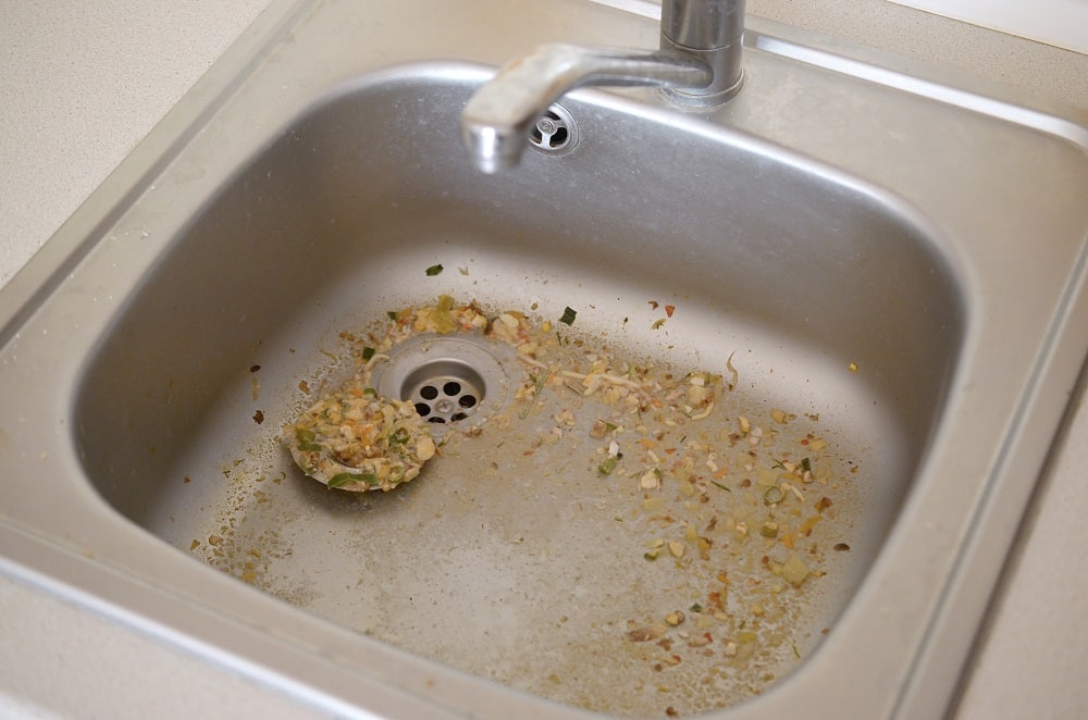 clogged drain