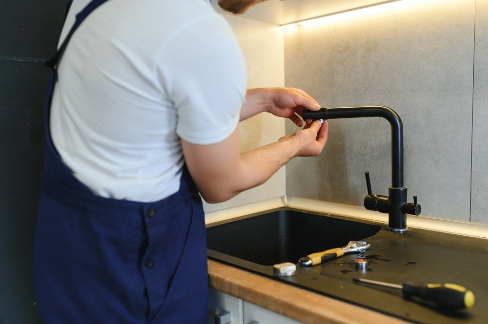 Emergency plumber done for local home from water damage by voyager technician 