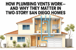How Plumbing Vents Work—and Why They Matter in Two-Story San Diego Homes