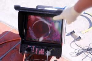 camera under the pipeline