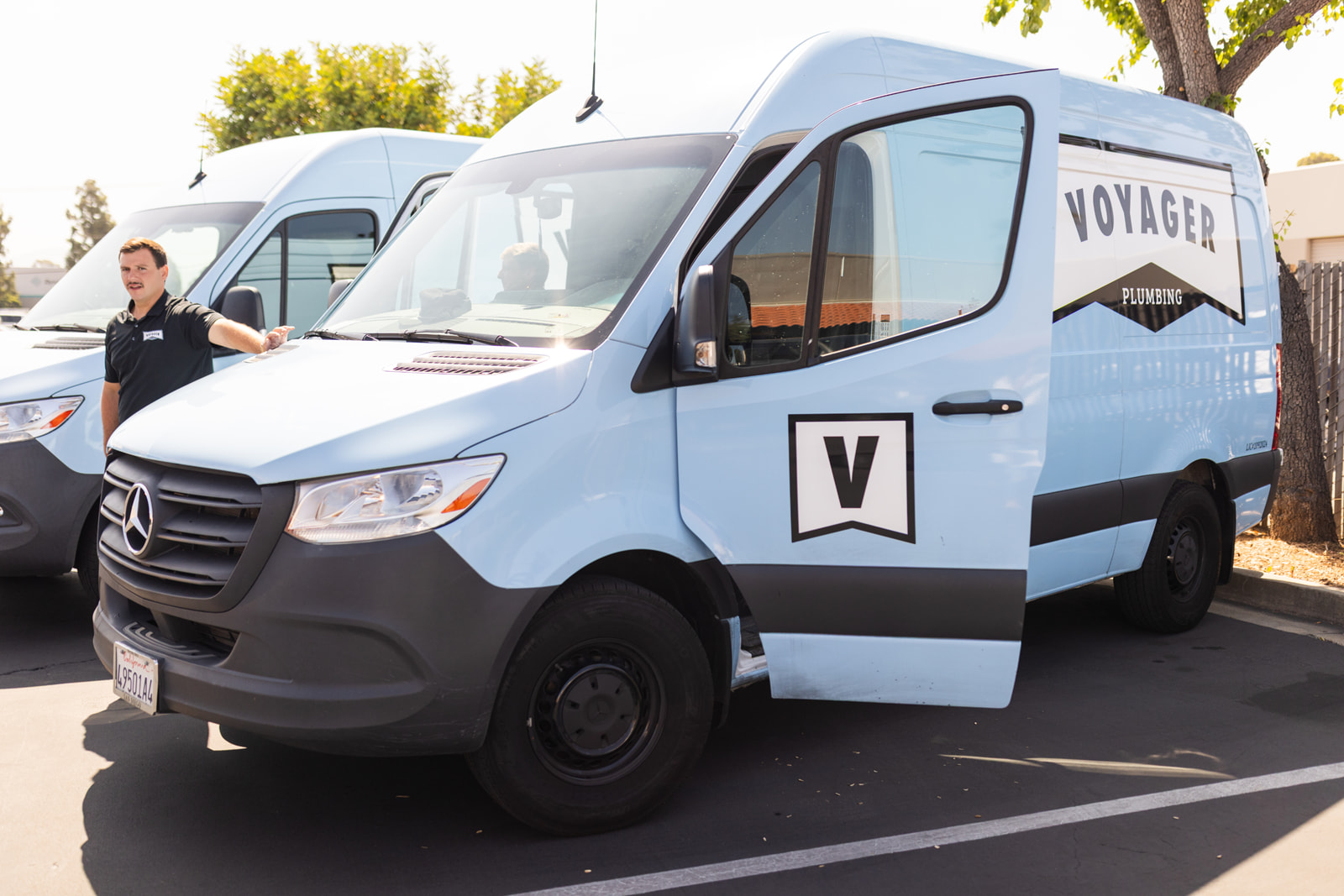 Voyager car fully prepared to serve new clients