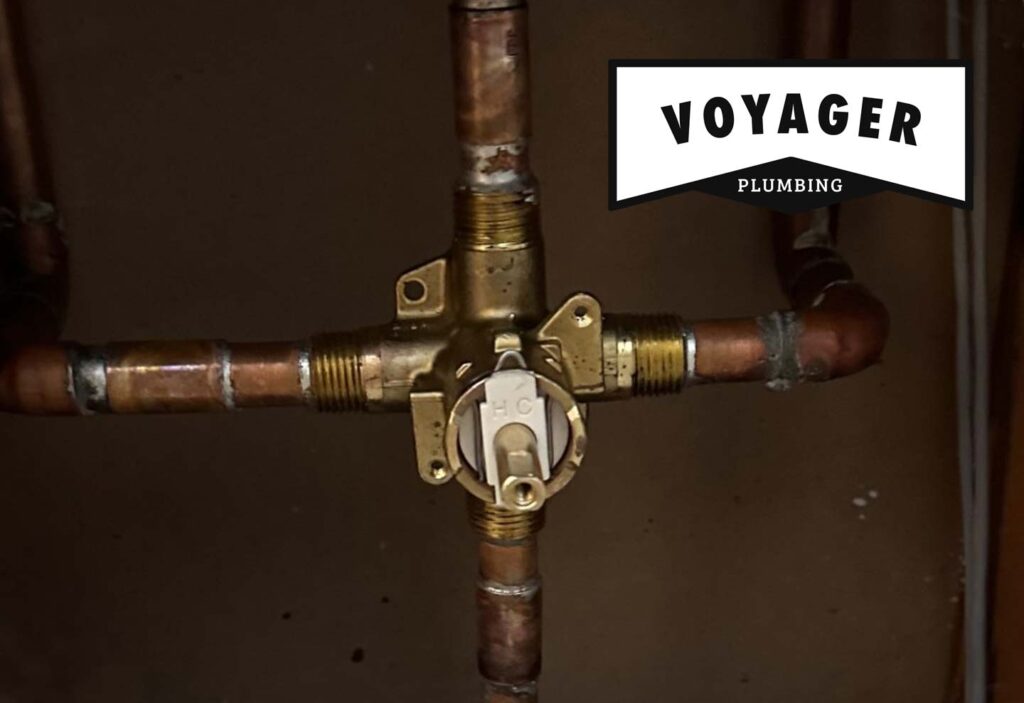 New Fixtures Repiping at local homes from voyager plumbing team 