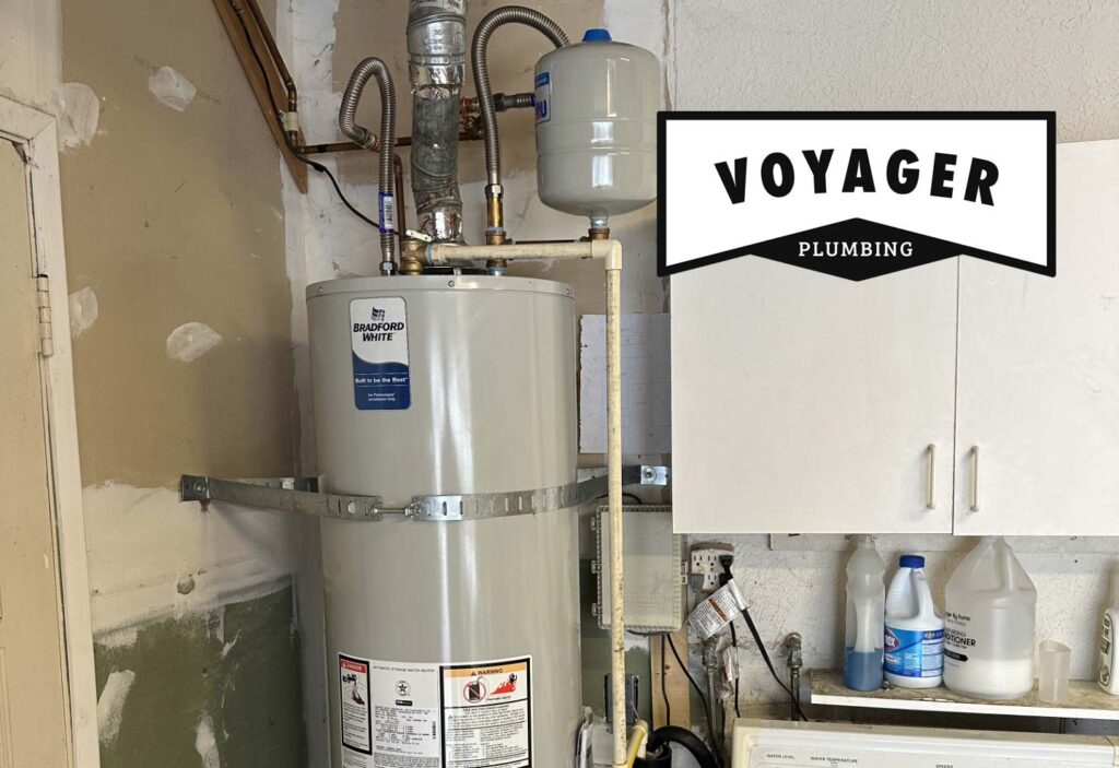 New Water Heater Installed in local home by voyager team 